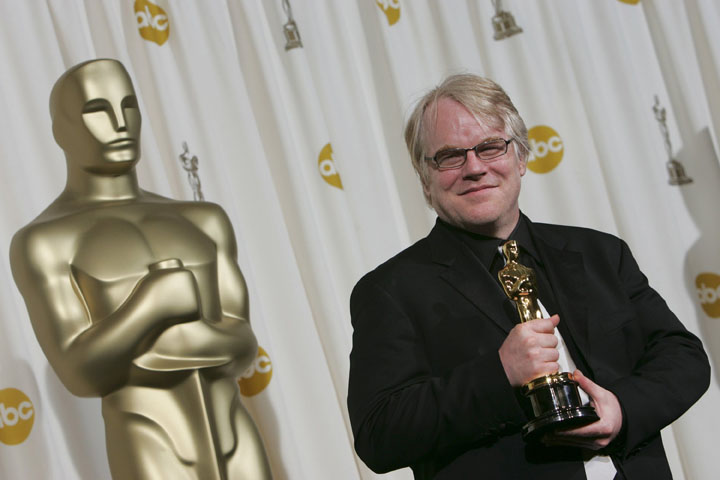Actor Philip Seymour Hoffman, posing with his Oscar for Best Actor in the film Capote during the 2006 Academy Awards, has died. He was 46. (Michael Goulding/Orange County Register/MCT)