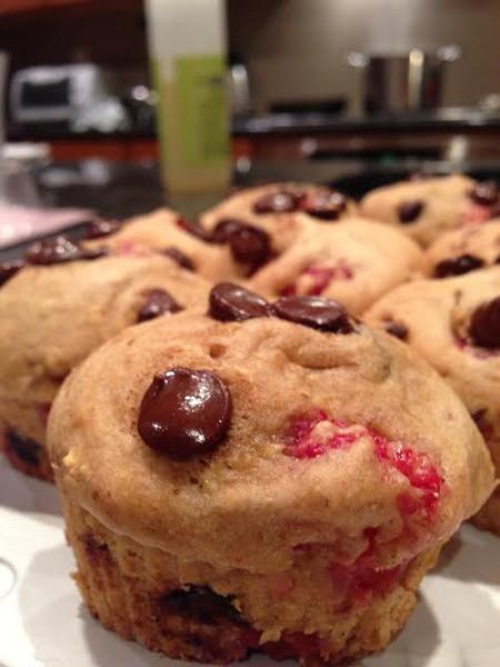 Healthy Recipe of the Week: Raspberry Chocolate Chip Muffins