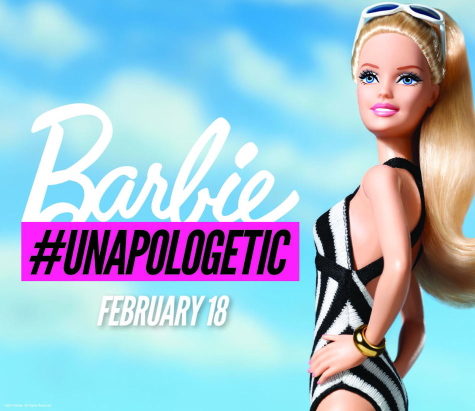 Mattel, which makes the Barbie doll, is enjoying a resurgence in interest in the iconic fashion model, who is featured in the 50th anniversary edition of Sports Illustrateds Swimsuit Issue. The hashtag unapologetic in Mattels promotional campaign hints at answering to critics of the doll, who say her figure is unrealistic and sets many girls up for disappointment when their bodies dont end up looking like her. (Mattel/MCT)