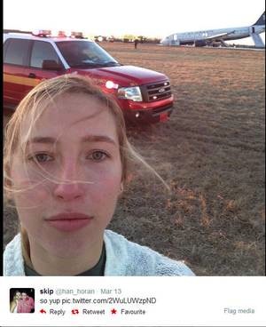 Plane Crash Selfie Girl Tells All