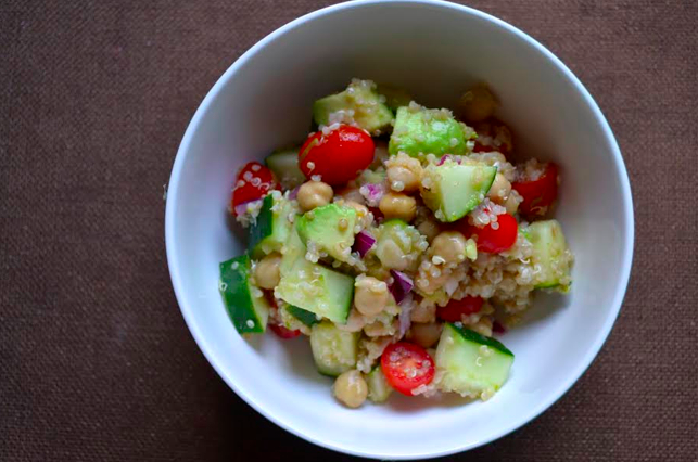 Healthy Recipe of the Week: Quinoa, Chickpea, and Avocado Salad
