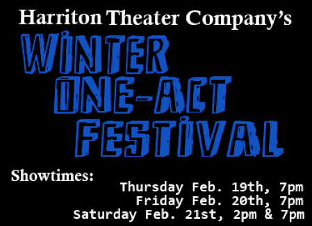HTCs Winter One-Act Festival Feb. 19th-21st