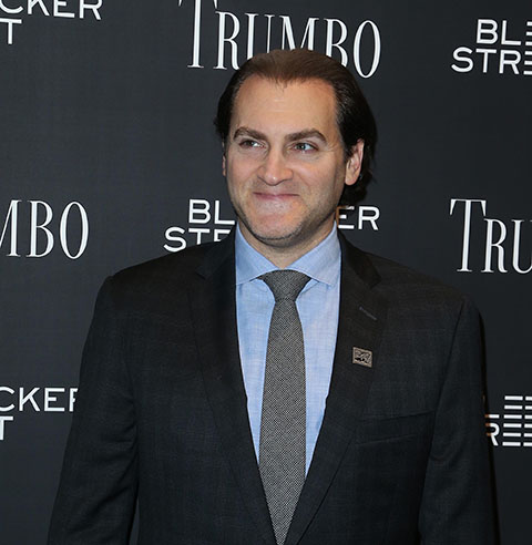 Michael Stuhlbarg, who plays Edward G. Robinson in Trumbo, poses for photos on Nov. 3, 2015 at a special screening of the film held at MoMA in New York City. (Jimi Celeste/Patrick McMullan/Sipa USA/TNS)