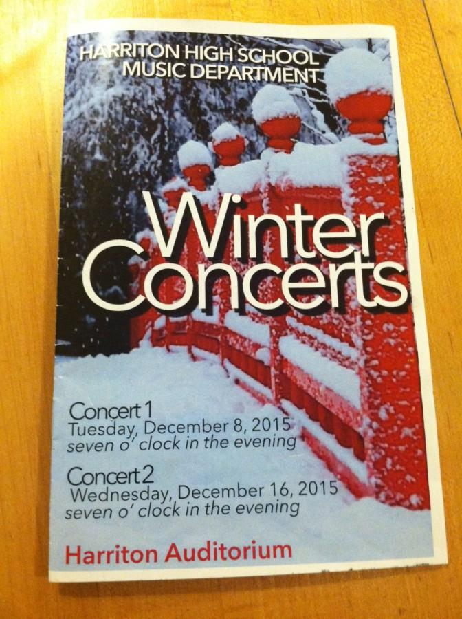 The band and orchestra performed in the second music department concert Dec. 17.