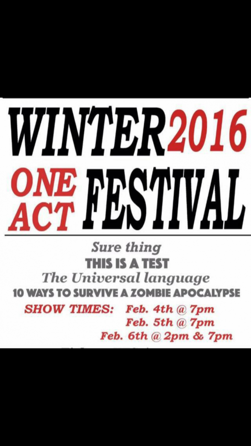 The One-Acts are sold out but you can still get overflow seating!