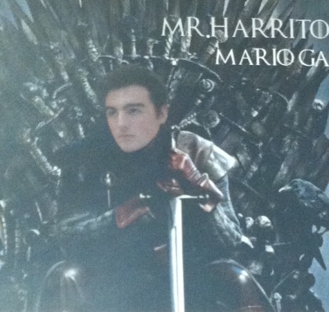 Mario Garraffo, Mr. Harriton contestant, has the theme of "Game of Thrones".