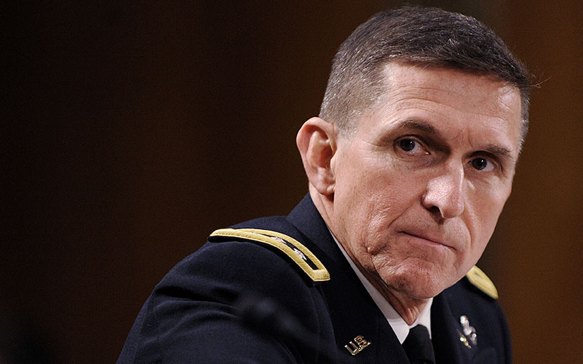 Retired Army Lt. Gen. Michael Flynn, former director of the Defense Intelligence Agency, is Mr. Trump’s pick for National Security Advisor. (Olivier Douliery/Abaca Press/MCT)