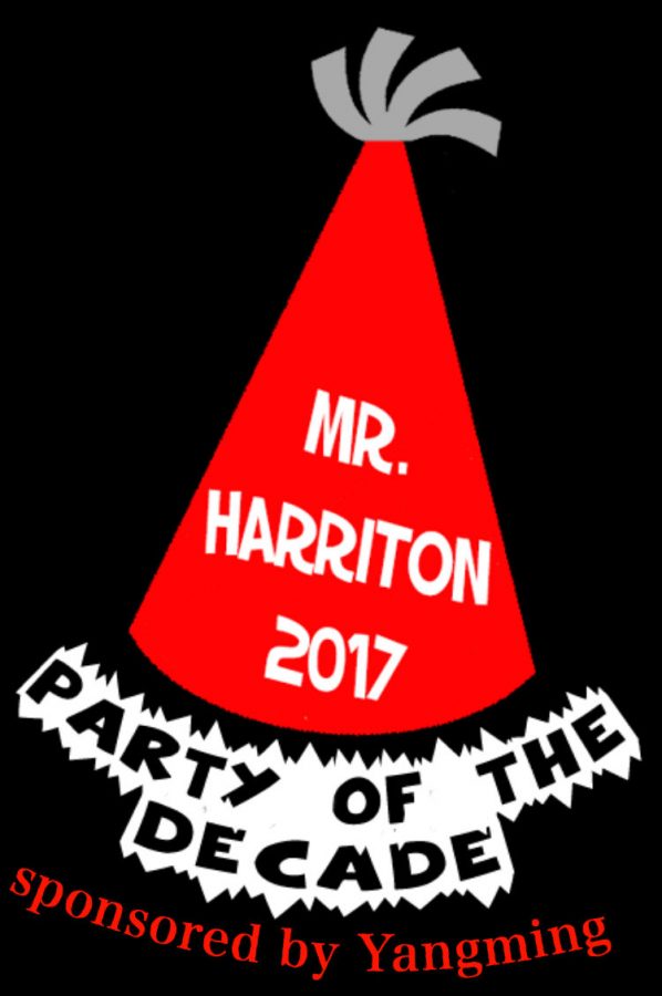 Last years Mr. Harriton theme. What will this years theme be?