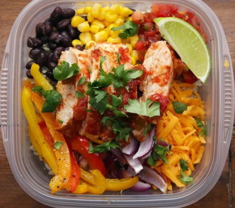 Recipe of the Week: Chicken Burrito Bowls