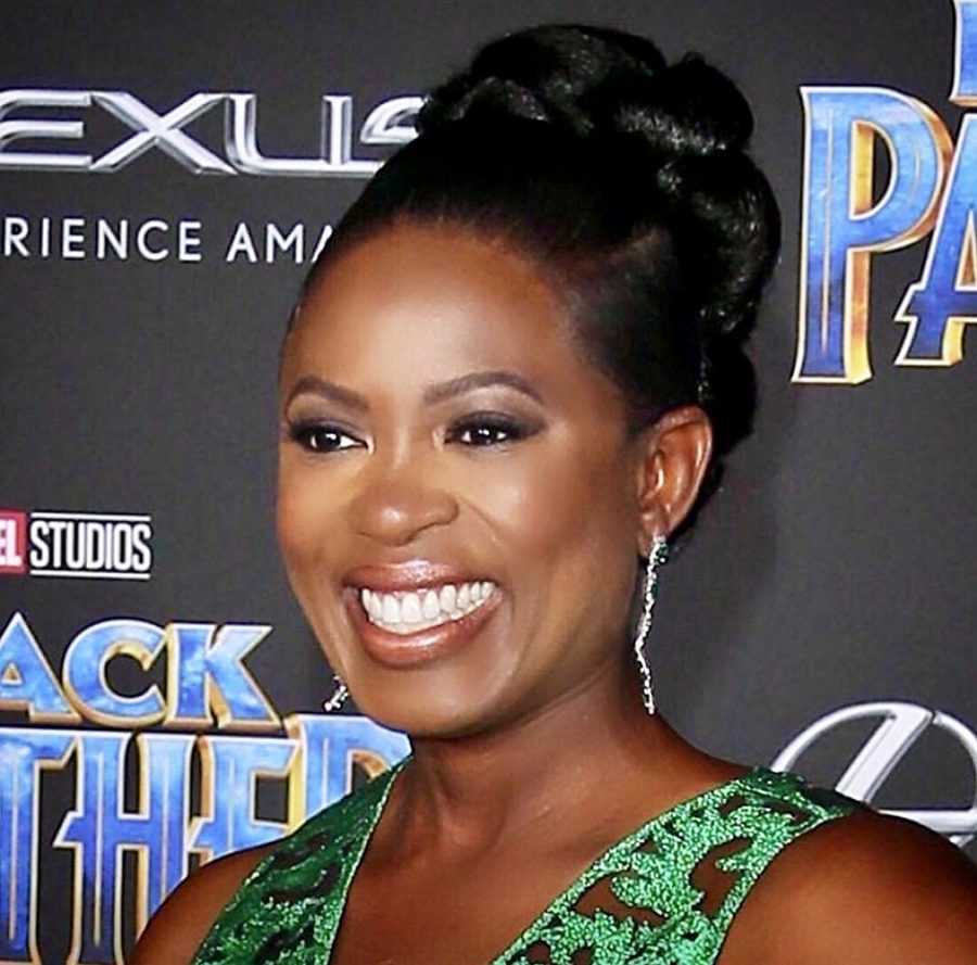 Sope Aluko plays Shaman in Black Panther.