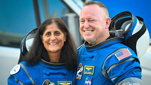 From https://www.mid-day.com/lifestyle/health-and-fitness/article/astronauts-sunita-williams-and-butch-wilmore-stuck-in-space-how-can-it-affect-their-health-experts-explain-23379921 - photo by AFP